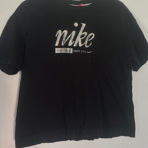 Nike Holographic Logo Black T-Shirt